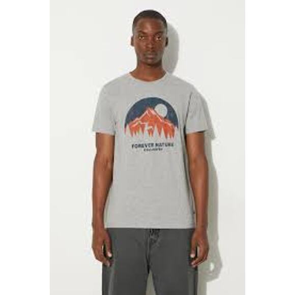 Fjällräven NWOT Men's Nature T-Shirt in Grey Melange Size XXL - Picture 1 of 7
